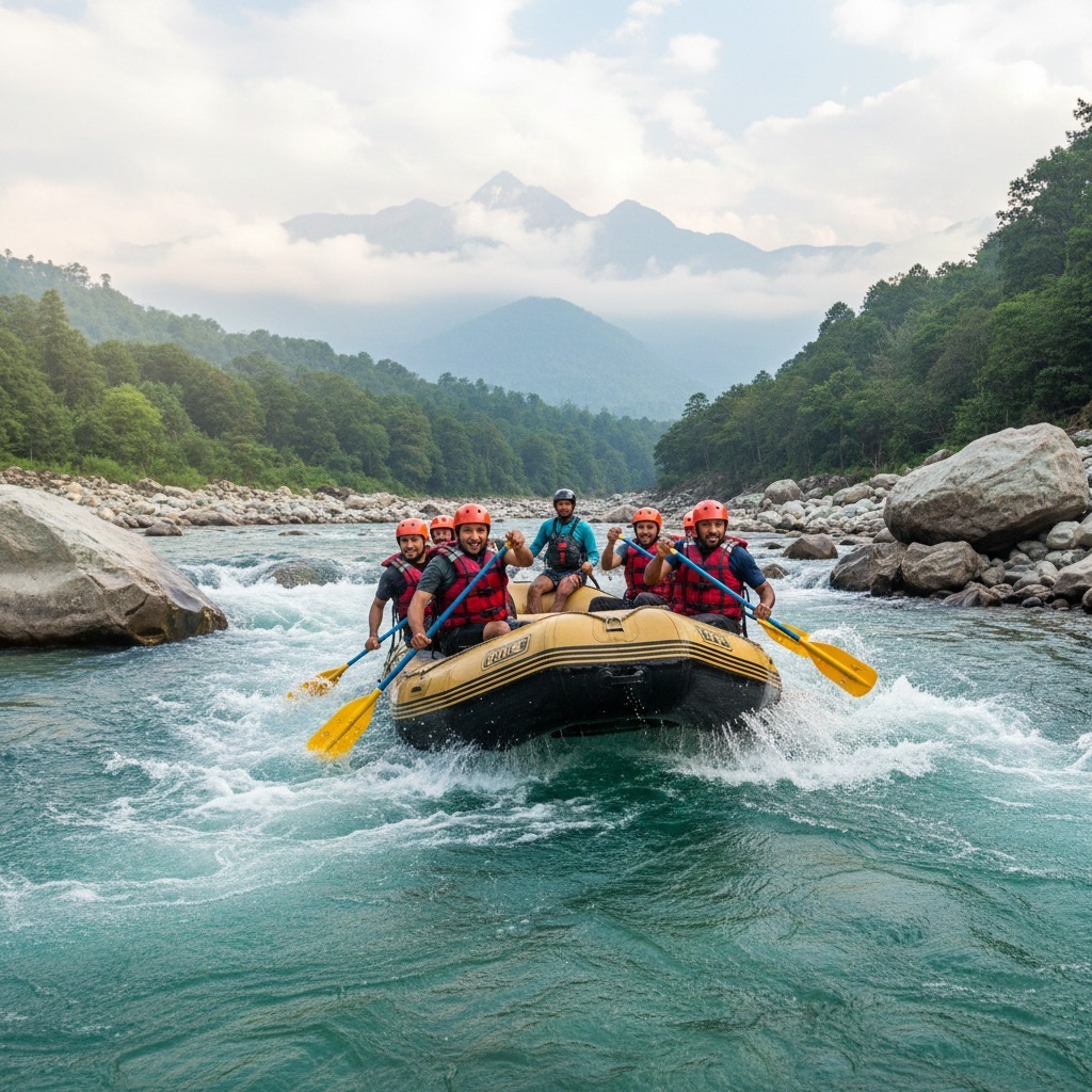 Jaida to Kandarbera River Rafting Adventure