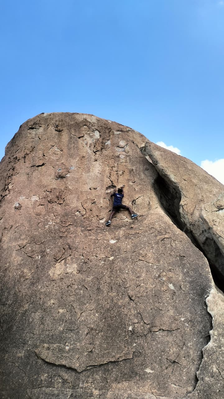 rock cimbing